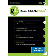 Raamatupidamisuudised nr 5 (180) 2017