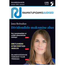 Raamatupidamisuudised nr 5 (188) 2018