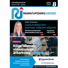 Raamatupidamisuudised nr 8 (191) 2018