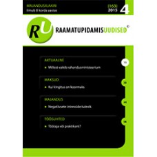 Raamatupidamisuudised nr 4 (163) 2015