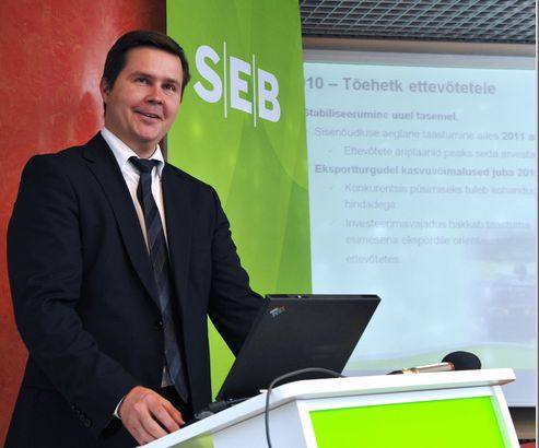 Проведенный банком SEB опрос в Балтийских странах опрос показал, что рост оборота более 15 процентов в 2013 году прогнозируют 23 процента предприятий в Латвии, 18 процентов предприятий в Эстонии и 16 процентов предприятий в Литве.